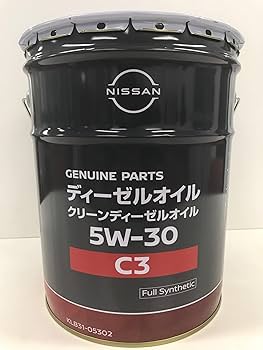 Amazon | 日産（NISSAN）/CLEAN DIESEL OIL 5W-30 20L 品番